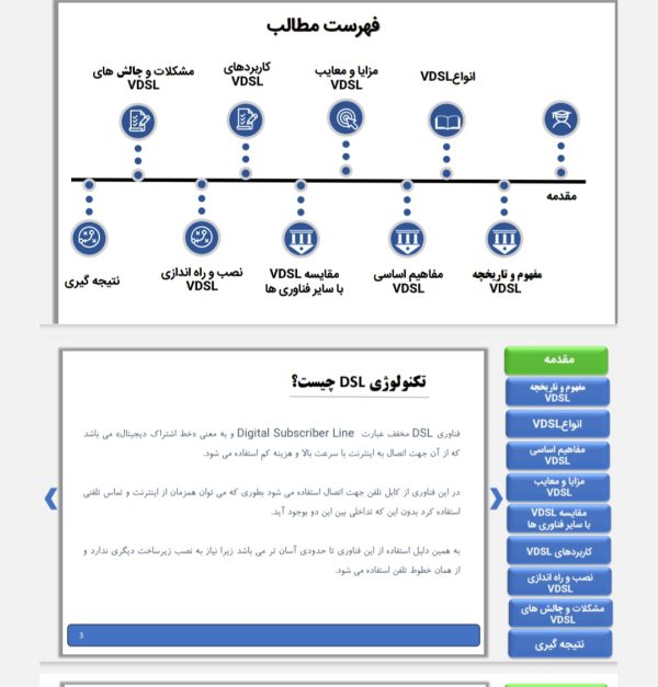تکنولوژی DSL و VDSL | در 27 اسلاید پاورپوینت