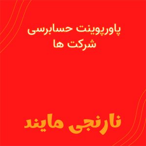 حسابرسی شرکتها | 14 اسلاید فایل پاورپوینت